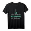 So sieht der beste Mechaniker aus KFZ Schrauber Geschenk T-Shirt  Perfekt für Geburtstage, Weihnachten & Auto-Freaks