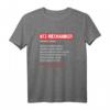 KFZ-Mechaniker Definition Superheld Schrauber Autos Geschenk T-Shirt - Perfektes Werkzeug- und Autoliebhaber-Geschenk für jeden Anlass