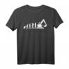 Baggerführer Evolution T-Shirt  Perfektes Design für Baggerfahrer und Bauarbeiter