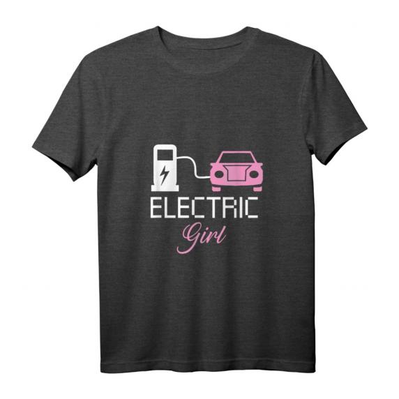 Elektroauto Frauen T-Shirt - Electric Girl Akku Design für umweltbewusste Fahrerinnen & nachhaltige Mobilität Elektroauto Frauen T-Shirt - Electric Girl Akku Design für umweltbewusste Fahrerinnen & nachhaltige Mobilität