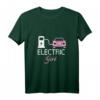 Elektroauto Frauen T-Shirt - Electric Girl Akku Design für umweltbewusste Fahrerinnen & nachhaltige Mobilität