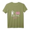 Elektroauto Frauen T-Shirt - Electric Girl Akku Design für umweltbewusste Fahrerinnen & nachhaltige Mobilität