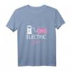 Elektroauto Frauen T-Shirt - Electric Girl Akku Design für umweltbewusste Fahrerinnen & nachhaltige Mobilität