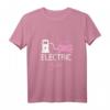 Elektroauto Frauen T-Shirt - Electric Girl Akku Design für umweltbewusste Fahrerinnen & nachhaltige Mobilität