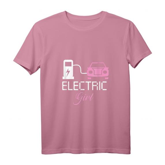 Elektroauto Frauen T-Shirt - Electric Girl Akku Design für umweltbewusste Fahrerinnen & nachhaltige Mobilität Elektroauto Frauen T-Shirt - Electric Girl Akku Design für umweltbewusste Fahrerinnen & nachhaltige Mobilität