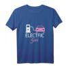 Elektroauto Frauen T-Shirt - Electric Girl Akku Design für umweltbewusste Fahrerinnen & nachhaltige Mobilität