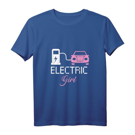 Elektroauto Frauen T-Shirt - Electric Girl Akku Design für umweltbewusste Fahrerinnen & nachhaltige Mobilität Elektroauto Frauen T-Shirt - Electric Girl Akku Design für umweltbewusste Fahrerinnen & nachhaltige Mobilität