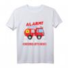 Kinder Feuerwehr Auto T-Shirt | Kindergarten Start Geschenk für kleine Feuerwehrfans & Kita-Kinder
