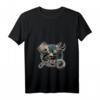 Damen Rock n Roll Rockabilly Old School Auto LKW Mechaniker T-Shirt mit V-Ausschnitt  Vintage Garage und Repair Design für Rockfans & Autoliebhaber