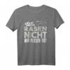 Wir Rasen Nicht Wir Fliegen Tief T-Shirt für Auto Tuner, Kfz Mechaniker & Rennwagen Fans  Perfekt für Motorsport & Autoliebhaber