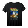 Back To the Future Movie Poster Classic T-Shirt - Offiziell lizenzierte Retro-Film-Mode für Fans