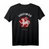 Shotokan Karate T-Shirt mit Rückenprint  Klassisch geschnitten, doppelt genähter Saum für Kampfsportfans