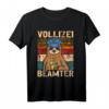 Vollizei Beamter Löten Faultier Bier T-Shirt - Lustiges Bier Spruch T-Shirt für Männer, Männertag & Wochenende