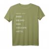 Anti-AFD T-Shirt mit Aufdruck »Lebe so, dass die AFD was dagegen hätte«  Perfekt für Demos, Wahlen & Proteste
