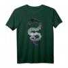 Asexual Japanese Dragon Pride Flag Farben T-Shirt mit Rücken-Design  Kulturelles LGBTQ+ Geschenk für Asexuelle und Drachenfans