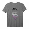 Asexual Japanese Dragon Pride Flag Farben T-Shirt mit Rücken-Design  Kulturelles LGBTQ+ Geschenk für Asexuelle und Drachenfans