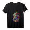 Damen Rainbow Notorious RBG Ruth Bader Ginsburg Feminist T-Shirt mit V-Ausschnitt  Vintage Retro Design, Geschenkidee für Feministen & Jurastudentinnen