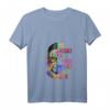 Damen Rainbow Notorious RBG Ruth Bader Ginsburg Feminist T-Shirt mit V-Ausschnitt  Vintage Retro Design, Geschenkidee für Feministen & Jurastudentinnen