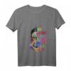 Damen Rainbow Notorious RBG Ruth Bader Ginsburg Feminist T-Shirt mit V-Ausschnitt  Vintage Retro Design, Geschenkidee für Feministen & Jurastudentinnen