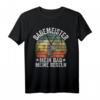 Mein Bad Meine Regeln Rettungsschwimmer Lustiges Bademeister T-Shirt - Humorvolles Schwimmbad Design mit Badeente und Biermotiv