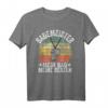 Mein Bad Meine Regeln Rettungsschwimmer Lustiges Bademeister T-Shirt - Humorvolles Schwimmbad Design mit Badeente und Biermotiv