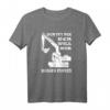 Herren Bagger T-Shirt mit Spruch | Lustiges Geschenk für Baggerfahrer, Bauarbeiter & Landschaftsbauer