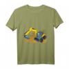 Kinder coole Baufahrzeuge auf der Baustelle Baggerfahrer und Bagger T-Shirt  Perfektes Geschenk für kleine Bauarbeiter