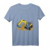 Kinder coole Baufahrzeuge auf der Baustelle Baggerfahrer und Bagger T-Shirt  Perfektes Geschenk für kleine Bauarbeiter