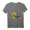 Kinder coole Baufahrzeuge auf der Baustelle Baggerfahrer und Bagger T-Shirt  Perfektes Geschenk für kleine Bauarbeiter
