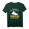 Früher war ich normal jetzt fahre ich Radlader Baggerfahrer T-Shirt  Geschenk für Bauarbeiter, Straßenbauer & Radladerfahrer