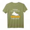 Früher war ich normal jetzt fahre ich Radlader Baggerfahrer T-Shirt  Geschenk für Bauarbeiter, Straßenbauer & Radladerfahrer