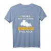 Früher war ich normal jetzt fahre ich Radlader Baggerfahrer T-Shirt  Geschenk für Bauarbeiter, Straßenbauer & Radladerfahrer