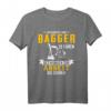Geboren Um Bagger Zu Fahren Gezwungen Zur Arbeit Zu Gehen T-Shirt - Lustiges Baustellen Motiv für Baggerfahrer, Bauarbeiter & Baggerliebhaber