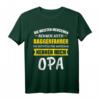 Herren Bagger Baggerfahrer Baggerführer Opa Bauarbeiter Geschenk T-Shirt  Lustiges Baustellen-Outfit für Baggerfahrer & Bauprofis