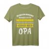 Herren Bagger Baggerfahrer Baggerführer Opa Bauarbeiter Geschenk T-Shirt  Lustiges Baustellen-Outfit für Baggerfahrer & Bauprofis