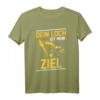 Bagger Minibagger T-Shirt  Lustiges Baustellen Motiv für Baggerführer, Bauarbeiter & Tiefbauer mit Spruch 'Dein Loch ist mein Ziel'