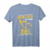 Bagger Minibagger T-Shirt  Lustiges Baustellen Motiv für Baggerführer, Bauarbeiter & Tiefbauer mit Spruch 'Dein Loch ist mein Ziel'