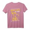 Bagger Minibagger T-Shirt  Lustiges Baustellen Motiv für Baggerführer, Bauarbeiter & Tiefbauer mit Spruch 'Dein Loch ist mein Ziel'