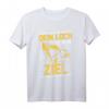 Bagger Minibagger T-Shirt  Lustiges Baustellen Motiv für Baggerführer, Bauarbeiter & Tiefbauer mit Spruch 'Dein Loch ist mein Ziel'