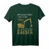 Bagger Baustelle Bauarbeiter Geschenk T-Shirt  Für Baggerfahrer, Handwerker & Baustellenfans