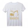 Bagger Baustelle Bauarbeiter Geschenk T-Shirt  Für Baggerfahrer, Handwerker & Baustellenfans