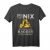 Der Tut Nix Der Will Nur Bagger Fahren - Lustiges Baggerführer T-Shirt als Geschenk für Bauarbeiter, Papa & Mama
