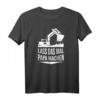 Baggerfahrer Bagger Papa Baustelle Bau Beruf Sprüche T-Shirt - Witziges Geschenk für Bauarbeiter, Väter & Kollegen zum Geburtstag & Weihnachten