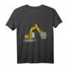 Baggerfahrer Straßenbau Radlader Baggerführer Bauarbeiter T-Shirt  Perfektes Geschenk für Kinder & Bauarbeiter im Kindergarten & auf der Baustelle