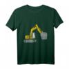 Baggerfahrer Straßenbau Radlader Baggerführer Bauarbeiter T-Shirt  Perfektes Geschenk für Kinder & Bauarbeiter im Kindergarten & auf der Baustelle