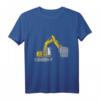 Baggerfahrer Straßenbau Radlader Baggerführer Bauarbeiter T-Shirt  Perfektes Geschenk für Kinder & Bauarbeiter im Kindergarten & auf der Baustelle