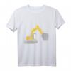 Baggerfahrer Straßenbau Radlader Baggerführer Bauarbeiter T-Shirt  Perfektes Geschenk für Kinder & Bauarbeiter im Kindergarten & auf der Baustelle