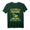 Bagger Opa Baggerfahrer Baggerführer Geschenk T-Shirt  Lustiges Baustellen Motiv für Opas, Bauarbeiter und Baggerliebhaber