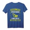 Bagger Opa Baggerfahrer Baggerführer Geschenk T-Shirt  Lustiges Baustellen Motiv für Opas, Bauarbeiter und Baggerliebhaber