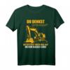 Du Denkst Ich Bin Verrückt? Baggerfahrer Bagger Baustelle T-Shirt  Lustiges Geschenk für Baggerliebhaber, Bauarbeiter & Hobby Baggerfahrer